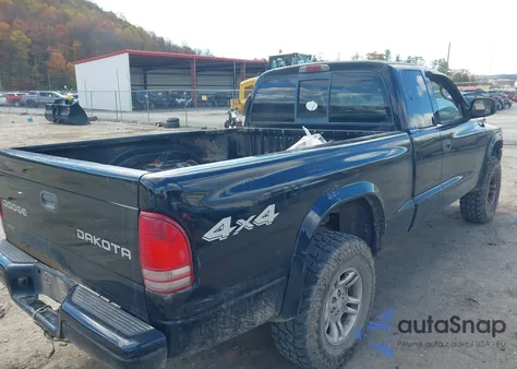 2004 Dodge Dakota Sport from USA, damaged, VIN 1D7HG32N94S549351